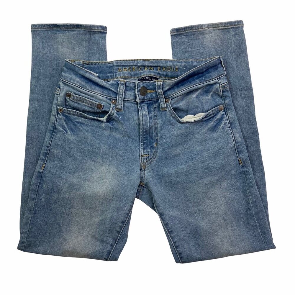 American Eagle Next Level Flex Slim Straight Jeans Men's 26 X 28